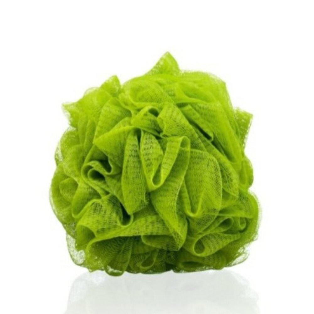 THE BODY SHOP BATH LILY LOOFAH OLIVE GREEN